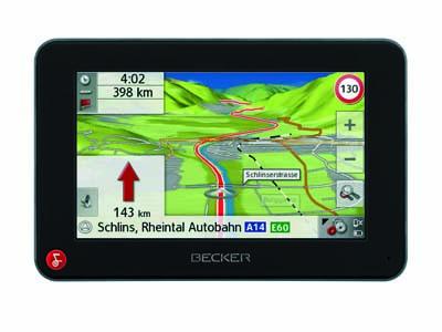 Becker Traffic Assist - GPS ŽEMĖLAPIAI PND / Becker