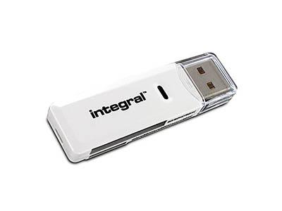 Atminties kortelių skaitytuvas USB adapteris Integral 2.0 - NAVIGATORIŲ PRIEDAI / Adapteriai